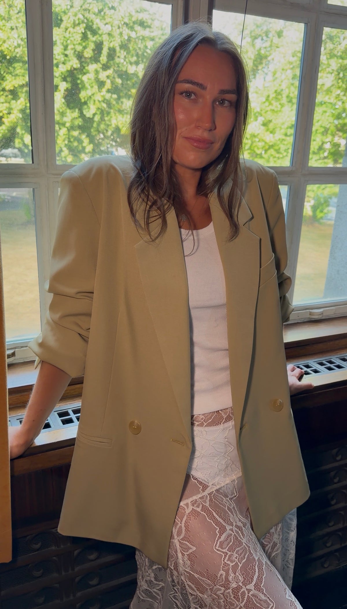 Oversized Soft Structure Blazer