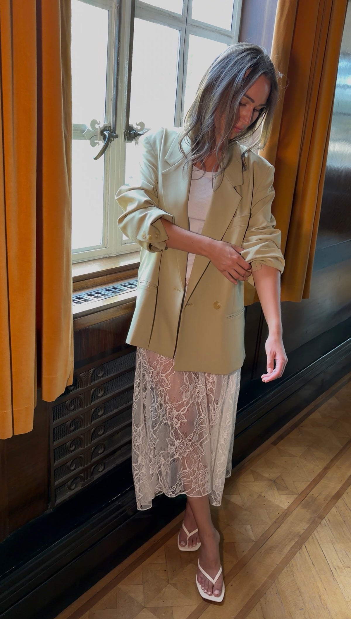 Oversized Soft Structure Blazer