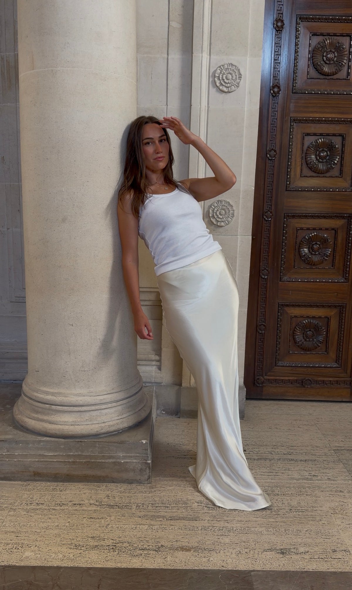 The Soft Drape Skirt