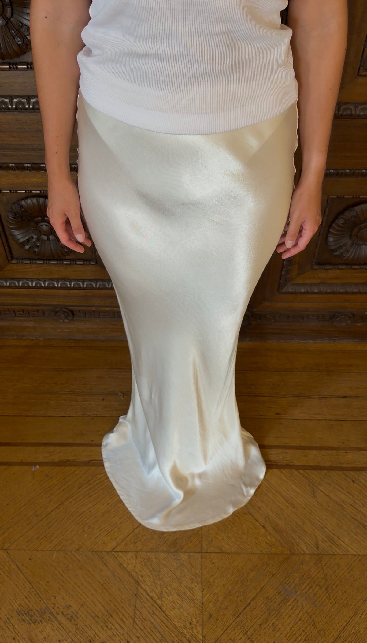 The Soft Drape Skirt